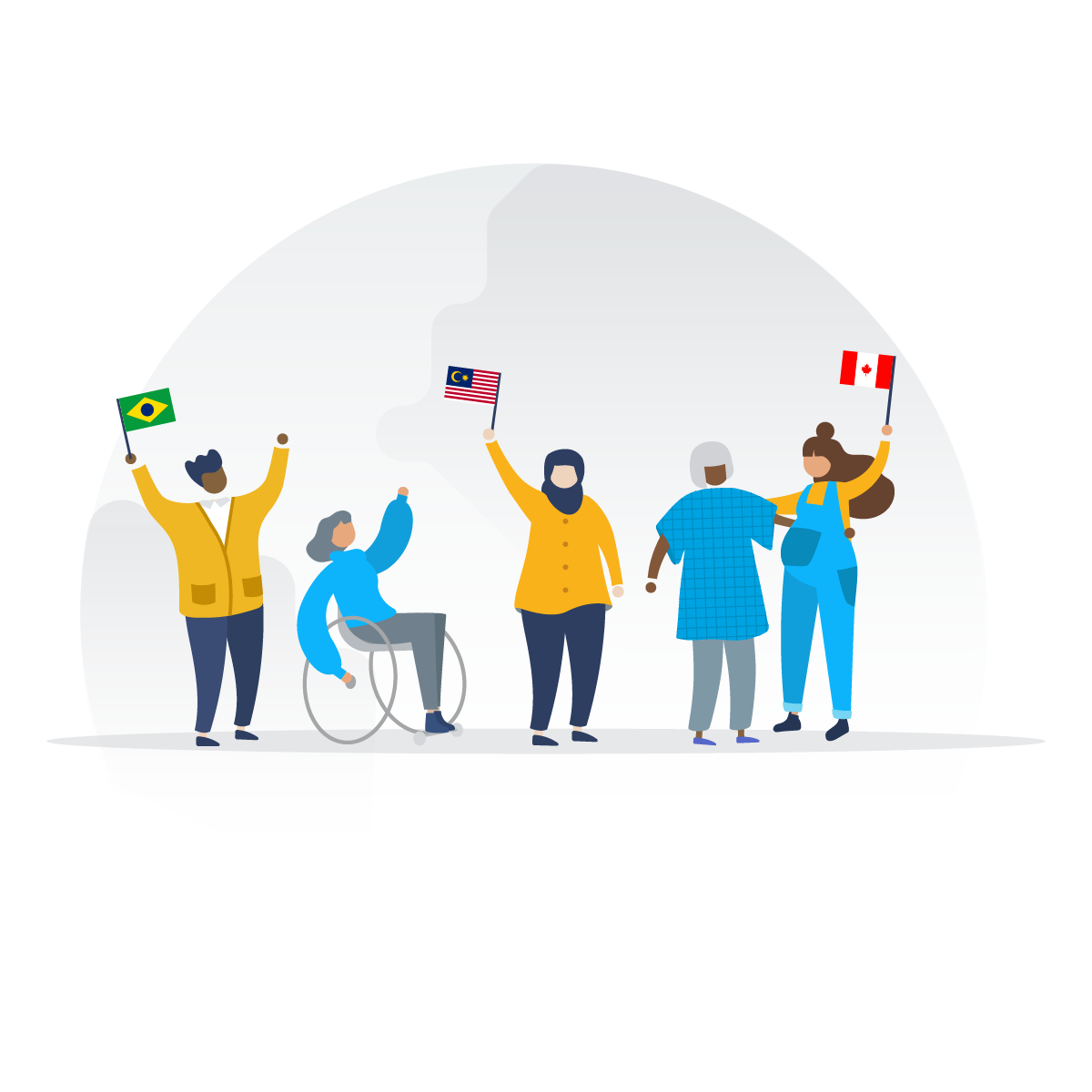 An input form and bank card